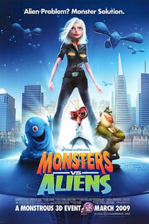 Canavarlar Yaratıklara Karşı – Monsters vs Aliens izle