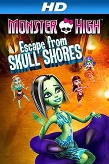 Canavarlar Lisesi: Kurukafa Sahilinden Kaçış – Monster High: Escape from Skull Shores izle